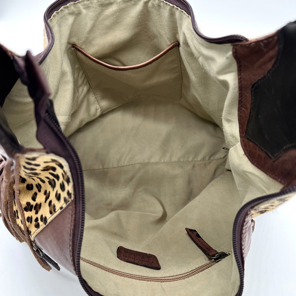 AD American Darling Tooled Cheetah Cowhide/Leather Western Conceal Bag $259 MSRP - Picture 12 of 16